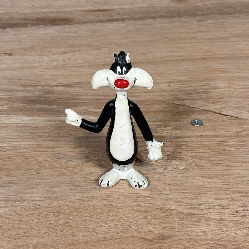 Collectors Vintage Sylvester the Cat Toy 1969 Warner Bros Dakin Company 4 inch